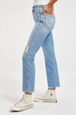GOOD AMERICAN GOOD CURVE STRAIGHT | INDIGO124 High Waisted