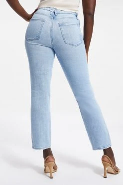 GOOD AMERICAN High Waisted GOOD CURVE STRAIGHT | INDIGO035