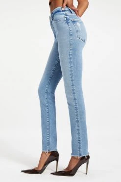 Top 10 🤩 GOOD AMERICAN GOOD CLASSIC 32" INSEAM | INDIGO037 ⌛ 13 GOOD AMERICAN GOOD CLASSIC 32