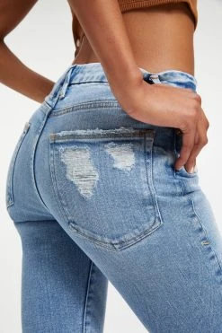 GOOD AMERICAN GOOD CLASSIC 32" INSEAM | INDIGO037