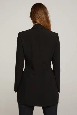 GOOD AMERICAN THE EXEC BLAZER DRESS | BLACK001