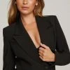 GOOD AMERICAN THE EXEC BLAZER DRESS | BLACK001
