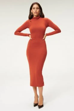 GA-SALE SUNDOWN DRESS | BRICK001