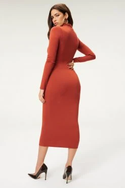 GA-SALE SUNDOWN DRESS | BRICK001