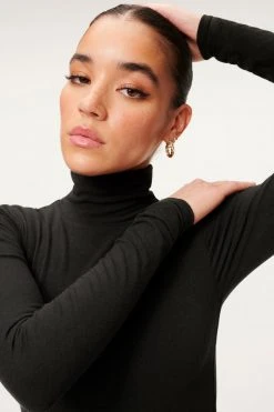 GOOD AMERICAN SUNDOWN DRESS | BLACK001