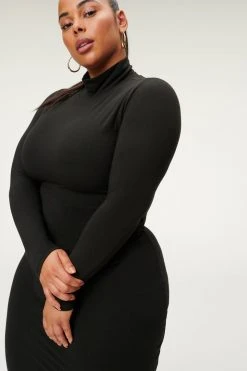 GOOD AMERICAN SUNDOWN DRESS | BLACK001