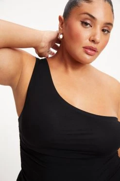 Wholesale 🔥 GOOD AMERICAN GOOD TOUCH RUCHED MINI DRESS | BLACK001 DRESSes ✨ 15 GOOD AMERICAN GOOD TOUCH RUCHED MINI DRESS | BLACK001 Dresses