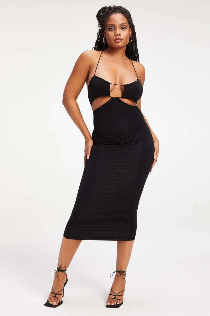 Best reviews of 😀 GOOD AMERICAN GOOD TOUCH CUT BRA 😀 DRESS | BLACK001 ⭐ 1 GOOD AMERICAN GOOD TOUCH CUT BRA DRESS | BLACK001