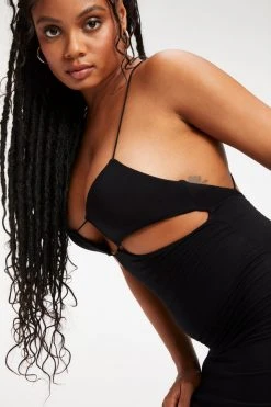 Best reviews of 😀 GOOD AMERICAN GOOD TOUCH CUT BRA 😀 DRESS | BLACK001 ⭐ 22 GOOD AMERICAN GOOD TOUCH CUT BRA DRESS | BLACK001