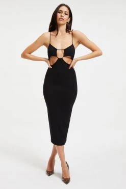 Best reviews of 😀 GOOD AMERICAN GOOD TOUCH CUT BRA 😀 DRESS | BLACK001 ⭐ 23 GOOD AMERICAN GOOD TOUCH CUT BRA DRESS | BLACK001