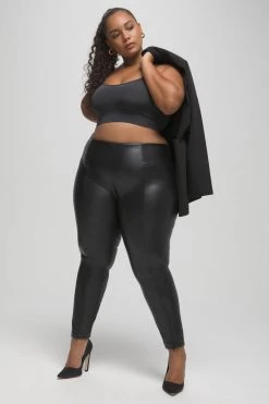 Flash Sale ⭐ GA-SALE Leggings & Pants LEATHER BOSS PANT SKINNY | BLACK001 😍 27 GA-SALE Leggings & Pants LEATHER BOSS PANT SKINNY | BLACK001