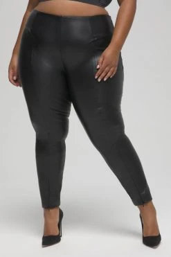 Flash Sale ⭐ GA-SALE Leggings & Pants LEATHER BOSS PANT SKINNY | BLACK001 😍 28 GA-SALE Leggings & Pants LEATHER BOSS PANT SKINNY | BLACK001