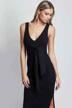 GOOD AMERICAN BELTED BODY DRESS | BLACK001 Dresses