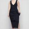 GOOD AMERICAN BELTED BODY DRESS | BLACK001 Dresses