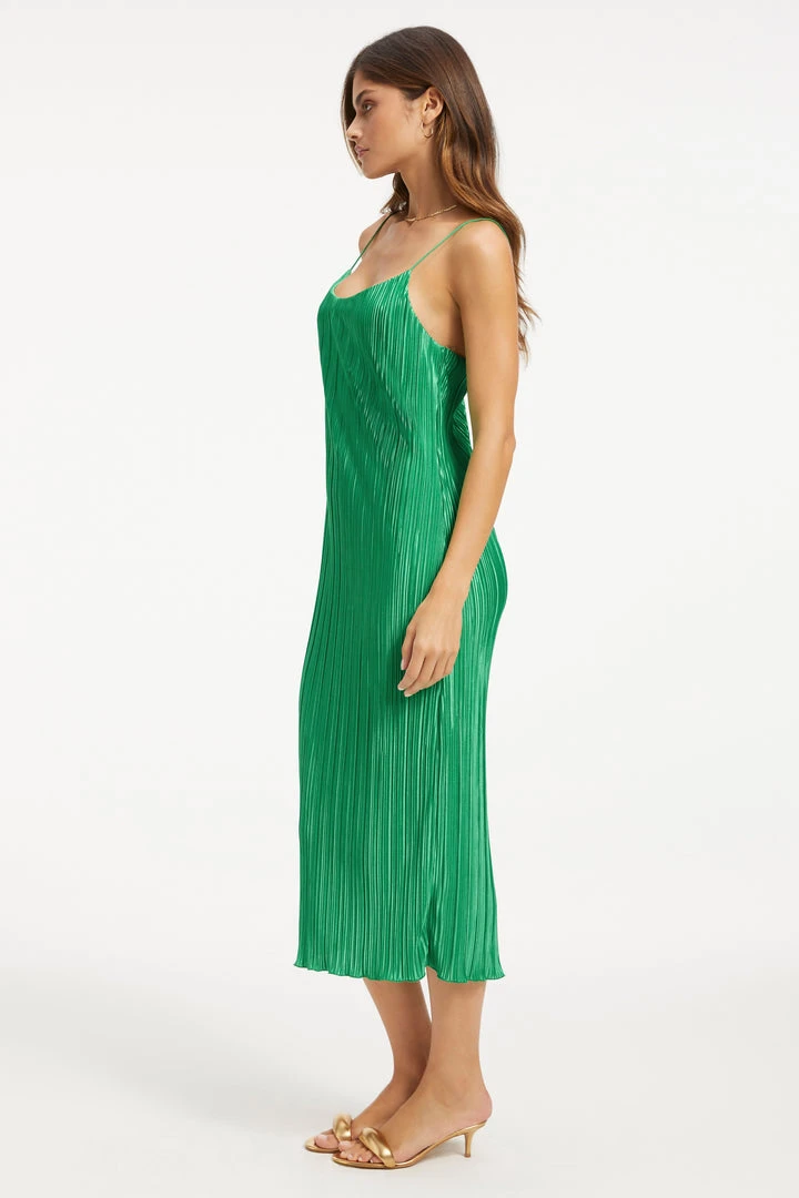 Cheap ✨ GOOD AMERICAN ALWAYS FITS PLISSÉ SLIP DRESS | SUMMER GREEN002 DRESSes 🔥 3 GOOD AMERICAN ALWAYS FITS PLISSÉ SLIP DRESS | SUMMER GREEN002 Dresses