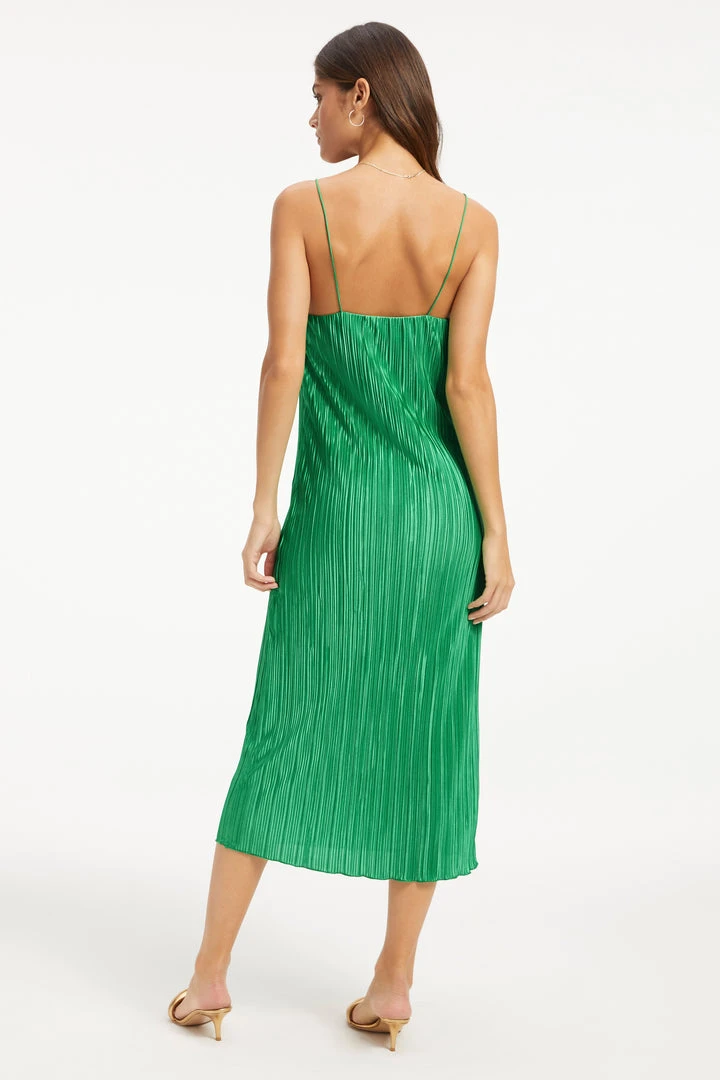 Cheap ✨ GOOD AMERICAN ALWAYS FITS PLISSÉ SLIP DRESS | SUMMER GREEN002 DRESSes 🔥 4 GOOD AMERICAN ALWAYS FITS PLISSÉ SLIP DRESS | SUMMER GREEN002 Dresses