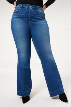 GA-SALE GOOD FLARE TROUSER HEM | BLUE363