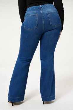 GA-SALE GOOD FLARE TROUSER HEM | BLUE363