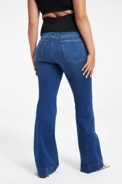 Best reviews of ✔️ GOOD AMERICAN Brand New Denim MATERNITY GOOD FLARE | BLUE363 👏 12 GOOD AMERICAN Brand New Denim MATERNITY GOOD FLARE | BLUE363