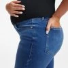 GOOD AMERICAN Brand New Denim MATERNITY GOOD FLARE | BLUE363