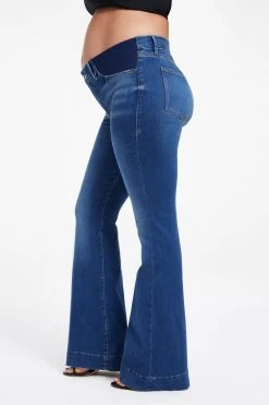 GOOD AMERICAN MATERNITY GOOD FLARE | BLUE363 Brand New Denim