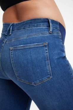 GOOD AMERICAN MATERNITY GOOD FLARE | BLUE363 Brand New Denim