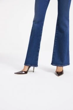 GOOD AMERICAN Brand New Denim GOOD LEGS FLARE | INDIGO256