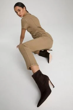 GA-SALE Jumpsuits FIT FOR SUCCESS JUMPSUIT | KHAKI005