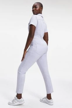 GOOD AMERICAN FIT FOR SUCCESS JUMPSUIT | LILAC MIST001 Jumpsuits