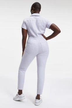 GOOD AMERICAN FIT FOR SUCCESS JUMPSUIT | LILAC MIST001 Jumpsuits
