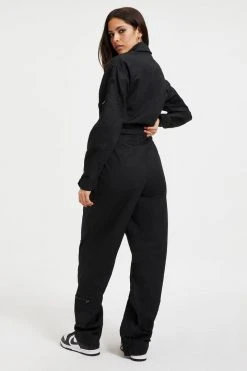 GOOD AMERICAN FLIGHT SUIT | BLACK001