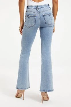 GOOD AMERICAN GOOD LEGS FLARE SPLIT POCKETS | INDIGO131