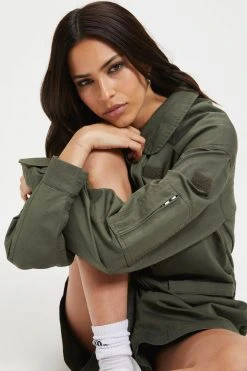 GOOD AMERICAN FLIGHT SUIT | FERNGREEN001 Jumpsuits