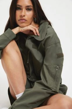 GOOD AMERICAN FLIGHT SUIT | FERNGREEN001 Jumpsuits