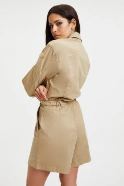 GOOD AMERICAN FLIGHT SUIT | POSTALKHAKI003 Jumpsuits