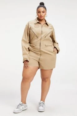 GOOD AMERICAN FLIGHT SUIT | POSTALKHAKI003 Jumpsuits