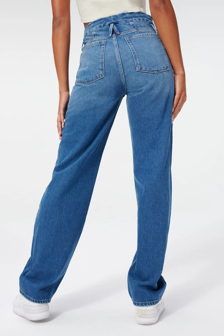 Brand new 🎉 GOOD AMERICAN GOOD '90S | BLUE541 ⭐ 3 GOOD AMERICAN GOOD '90S | BLUE541