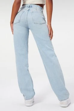 Promo ๐ GOOD AMERICAN High Waisted GOOD '90S | BLUE542 โญ 22 GOOD AMERICAN High Waisted GOOD '90S | BLUE542