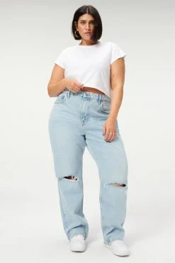 GOOD AMERICAN High Waisted GOOD '90S | BLUE542
