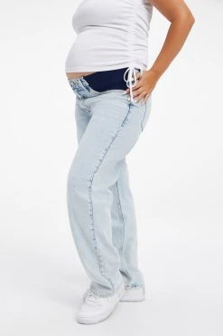 Deals ⭐ GOOD AMERICAN GOOD '90S MATERNITY | BLUE934 🔥 8 GOOD AMERICAN GOOD '90S MATERNITY | BLUE934