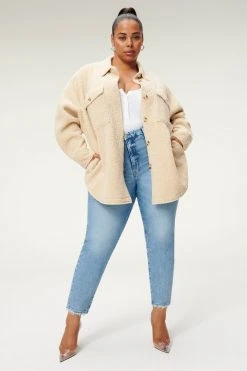 GOOD AMERICAN THE WEEKENDER JEAN | BLUE864