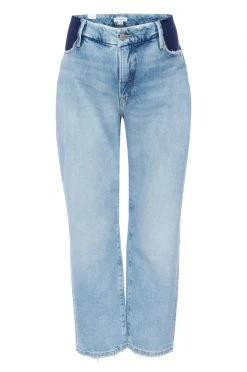 GOOD AMERICAN MATERNITY GOOD GIRLFRIEND PETITE | INDIGO026 Brand New Denim