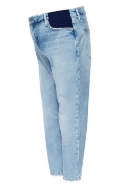 GOOD AMERICAN MATERNITY GOOD GIRLFRIEND PETITE | INDIGO026 Brand New Denim