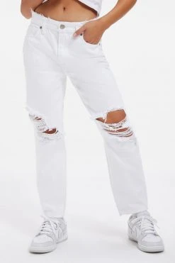 GA-SALE Straight GOOD GIRLFRIEND PETITE | WHITE035