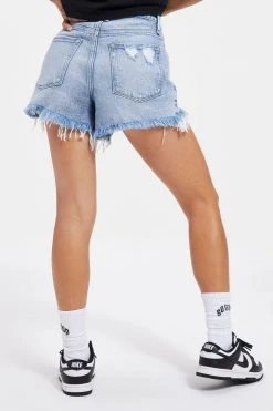 GOOD AMERICAN GOOD GIRLFRIEND SHORT | INDIGO108