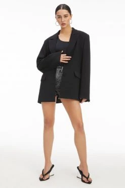 GOOD AMERICAN BOYFRIEND BLAZER | BLACK001 Good '90s