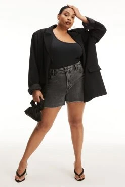 GOOD AMERICAN BOYFRIEND BLAZER | BLACK001 Good '90s