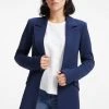 GOOD AMERICAN FITTED SCUBA BLAZER | NAVY001 Tops