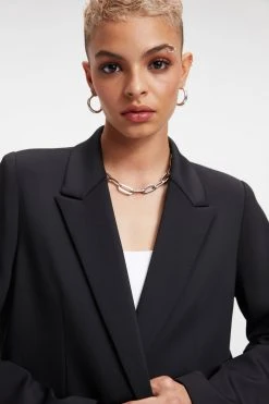 Best Pirce ❤️ GOOD AMERICAN THE SCUBA BOSS BLAZER 2.0 | BLACK001 Tops 🎉 20 GOOD AMERICAN THE SCUBA BOSS BLAZER 2.0 | BLACK001 Tops