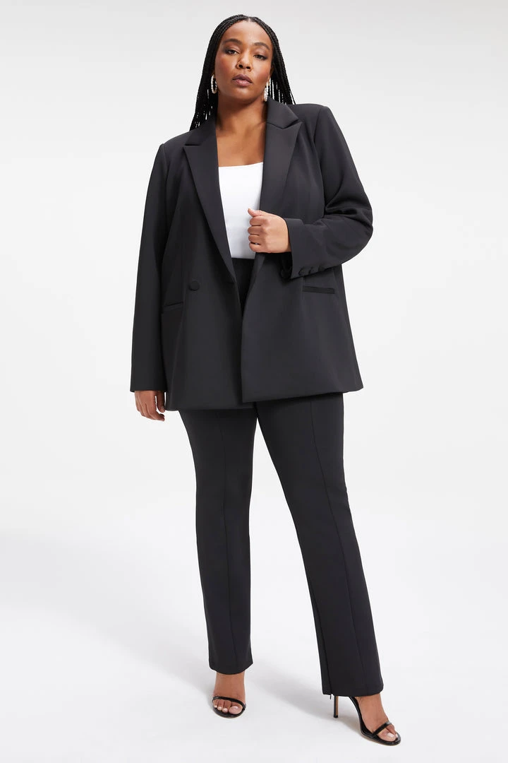 Best Pirce ❤️ GOOD AMERICAN THE SCUBA BOSS BLAZER 2.0 | BLACK001 Tops 🎉 5 GOOD AMERICAN THE SCUBA BOSS BLAZER 2.0 | BLACK001 Tops